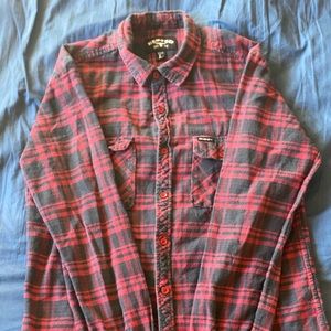 Men’s Elwood red plaid flannel